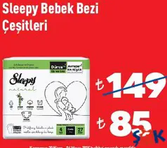 SLEEPY BEBEK BEZİ ÇEŞİTLERİ